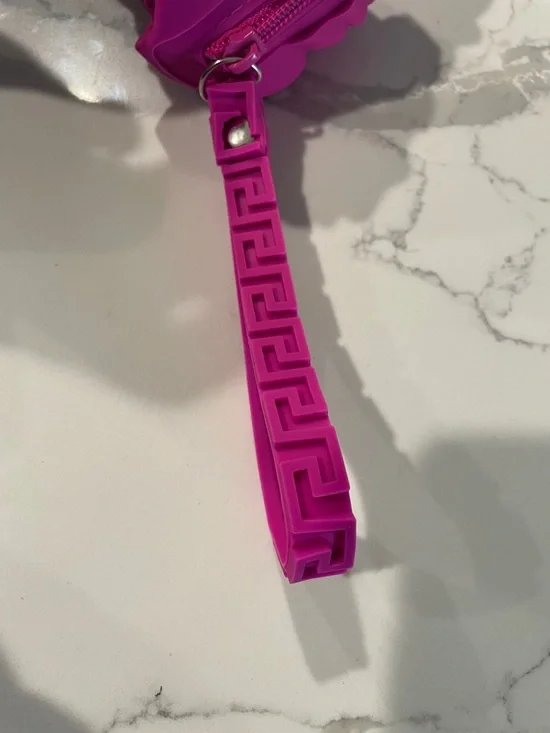 Versace Swiss Pop RARE Pink Medusa Silicon Watch SET - Picture 11 of 13